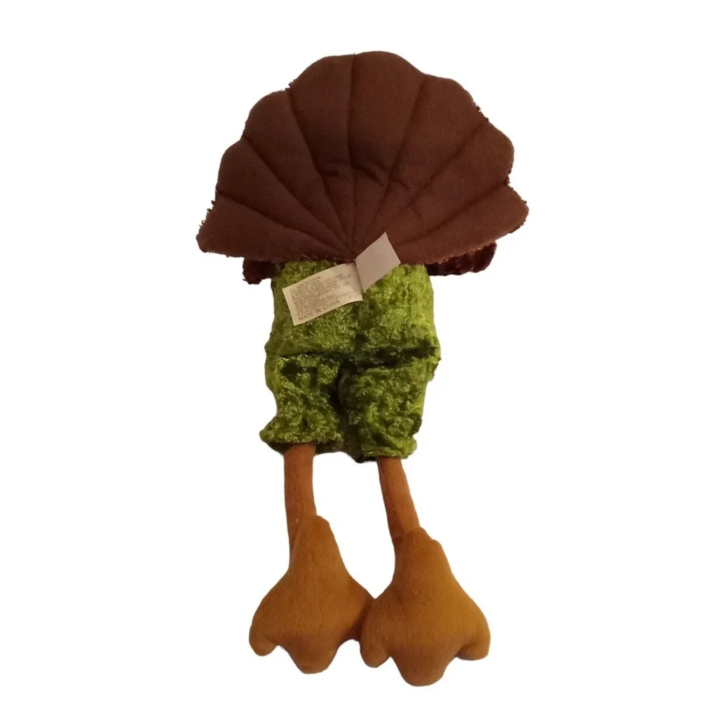 Dandee Turkey Plush Gobble Gobble Sign Straw Hat Sitting Collector's Choice 14